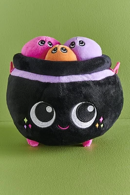 Bubbling Halloween Cauldron Plush Toy