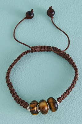 Tiger’s Eye Triple Beaded Bracelet