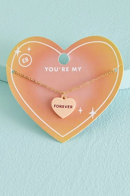 You’re My Forever Heart Necklace