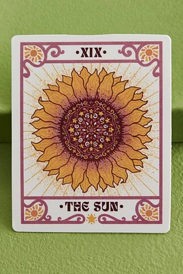 EBX Sunflower Tarot Card Sticker