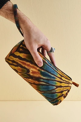 Mirage Spiral Tie Dye Travel Zip Pouch