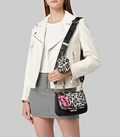 Bolso crossbody texturizado Mujer