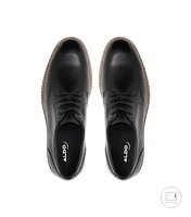 Zapatos Casuales Derby En Piel Hombre