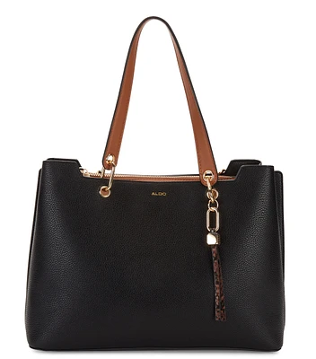 Bolso tote semi granulado Mujer