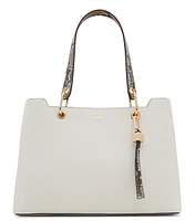 Bolso Satchel Hueso Coquette Mujer