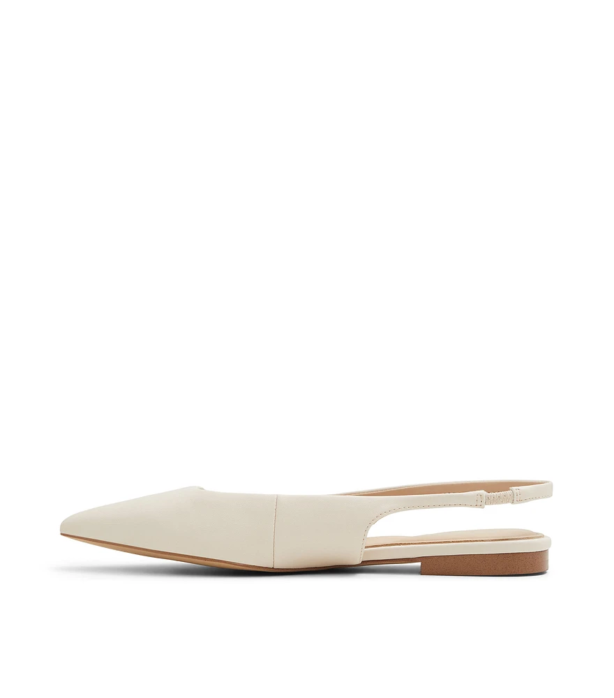 Flats slingback de punta afilada Mujer