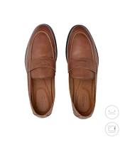 Mocasines en piel con cintillo Hombre