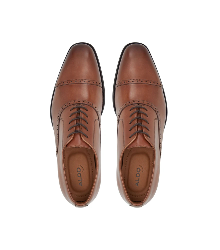 Zapatos de Vestir Oxford en Piel Hombre