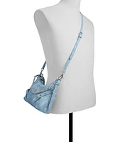 Bolso shoulder deslavado Mujer