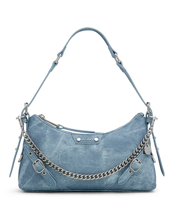 Bolso shoulder deslavado Mujer