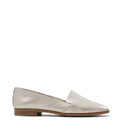 Flats en piel liso Mujer