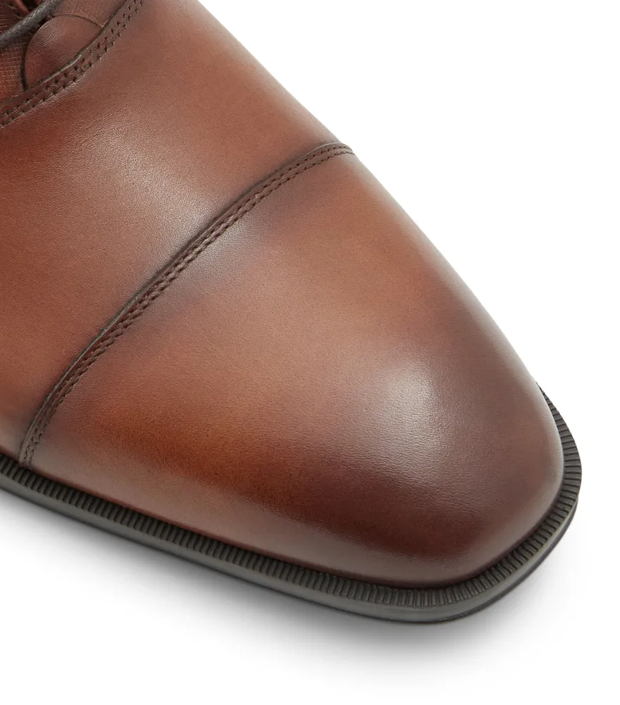 Zapatos de Vestir Derby Cafés en Piel Hombre