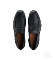 Mocasines en piel granulada Hombre