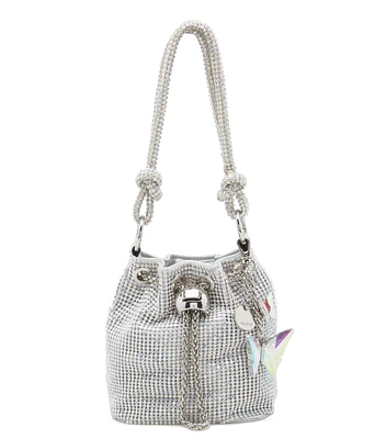 Bolso bucket con cristales Mujer