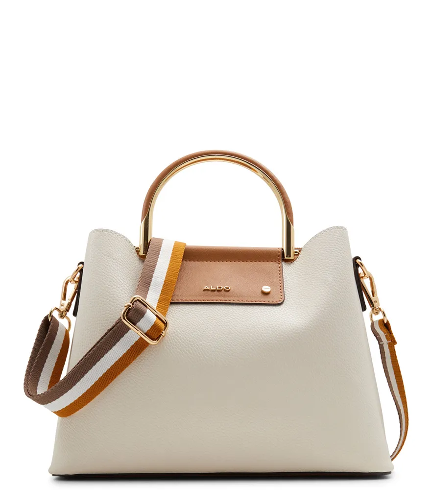 Bolso satchel granulado Mujer