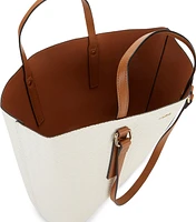 Bolso tote texturizado Mujer