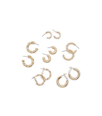 Set 6 pares de aretes Carenalia Mujer