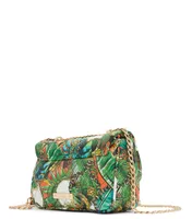 Bolso crossbody con estampado Mujer