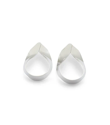 Aretes ovales Mujer