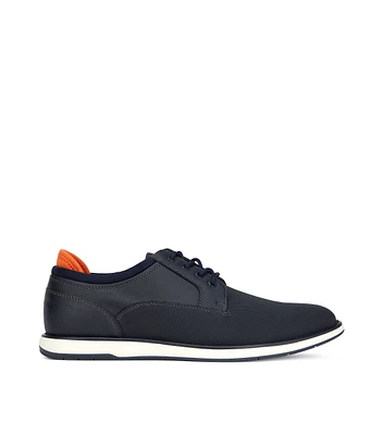 Zapatos Casuales Derby Azul Marino Luca Hombre