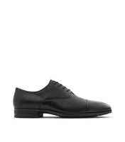 Zapatos de Vestir Derby Negros en Piel Hombre