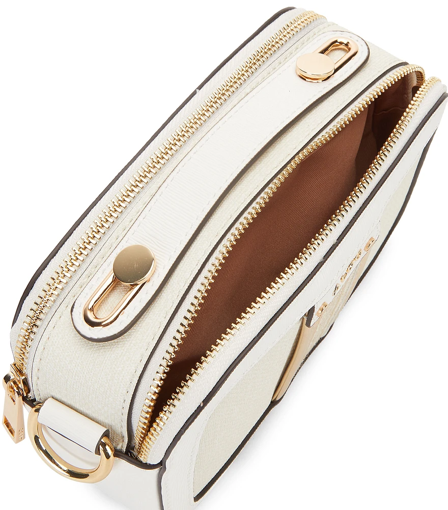 Bolso crossbody texturizado Mujer