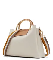 Bolso satchel granulado Mujer