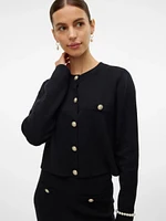 Saba Gold Button Cardigan