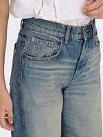 Eryn Wide Leg Tinted Jean