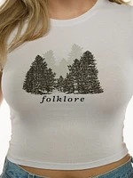 Folklore Baby Tee