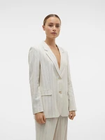 Mindy Loose Pinstripe Blazer