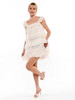 Speak Now Ruffle Tier Dress