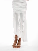 Alessandra Spa Ruffle Dress