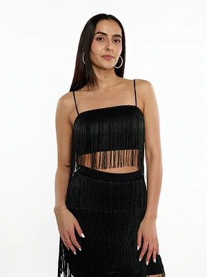 Dallas Singlet Fringe Top