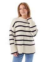 Manja Loose Stripe Sweater