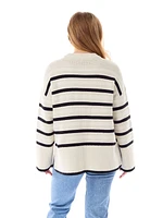 Manja Loose Stripe Sweater