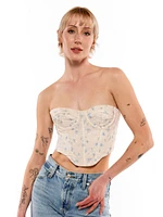 Gomez Floral Bustier Top