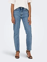 Emily High Straight Light Jean