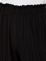 Pleated Pull On Pant