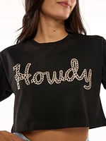 Howdy Cropped Tee