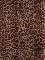 Lucy Leopard Midi Skirt