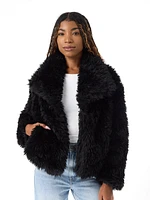 Fur Cropped Coat