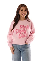 Pink Pony Club Crew Sweatshirt