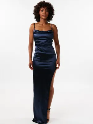 Dynasty Casino Slit Gown