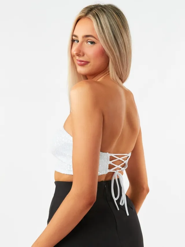 Envy and Grace Bell Strapless Hook + Eye Corset Top