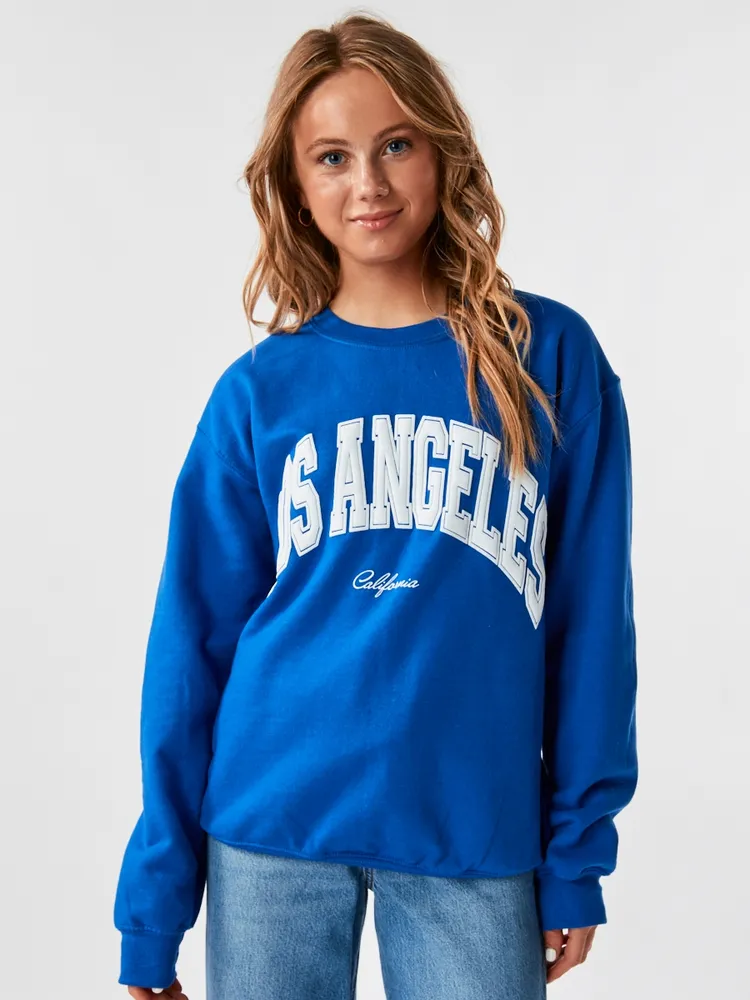 3D Los Angeles Crew Sweatshirt