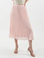 Elfred Pleated Midi Skirt