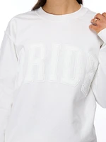 Bride 3D Crew Sweatshirt