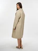 Hazel Long Wool Coat