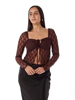 Fly Away Lace Top